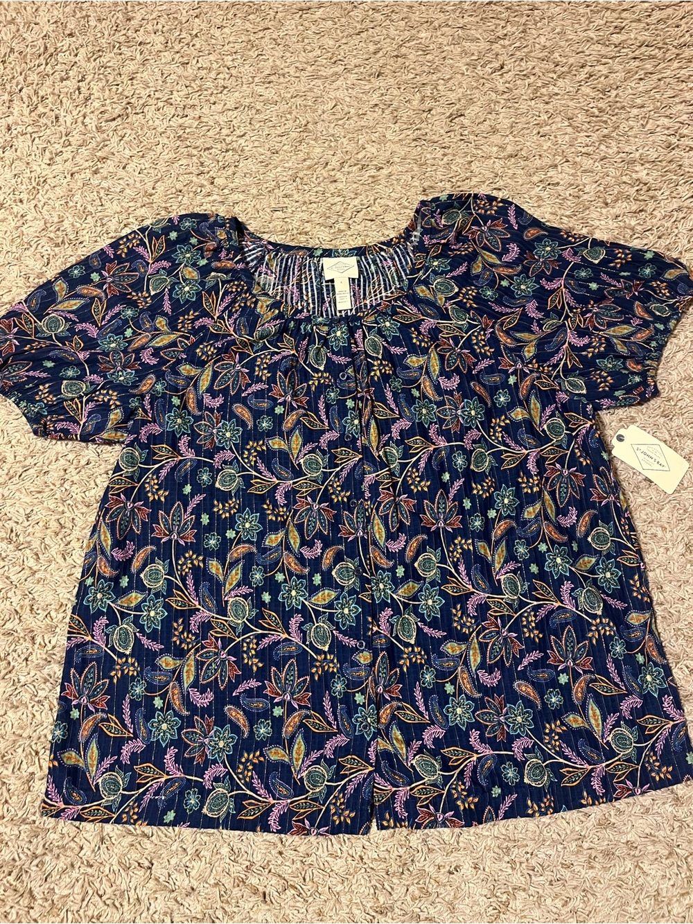 New With Tags St John’s Bay Blouse